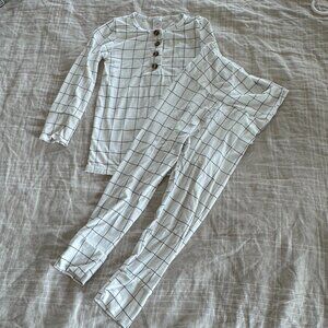 Lou Lou and Company T&B Grid Two Piece Set